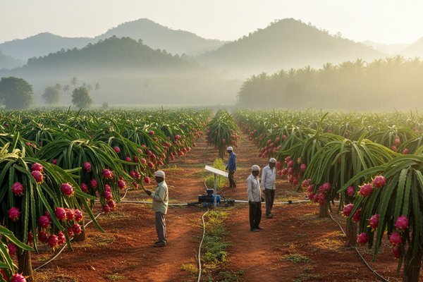 Dragon Fruit Farming in Kerala 2026 — Subsidies, ROI & Complete Guide