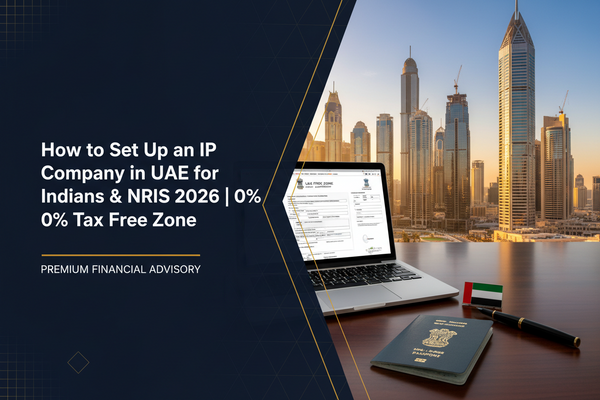 How to Set Up an IP Company in UAE for Indians & NRIs 2026 | 0% Tax Free Zone