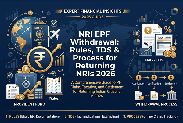 NRI EPF Withdrawal: Rules, TDS & Process for Returning NRIs 2026