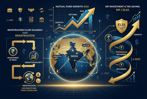 NRI Mutual Funds India: SIP, ELSS & Repatriation Guide 2026
